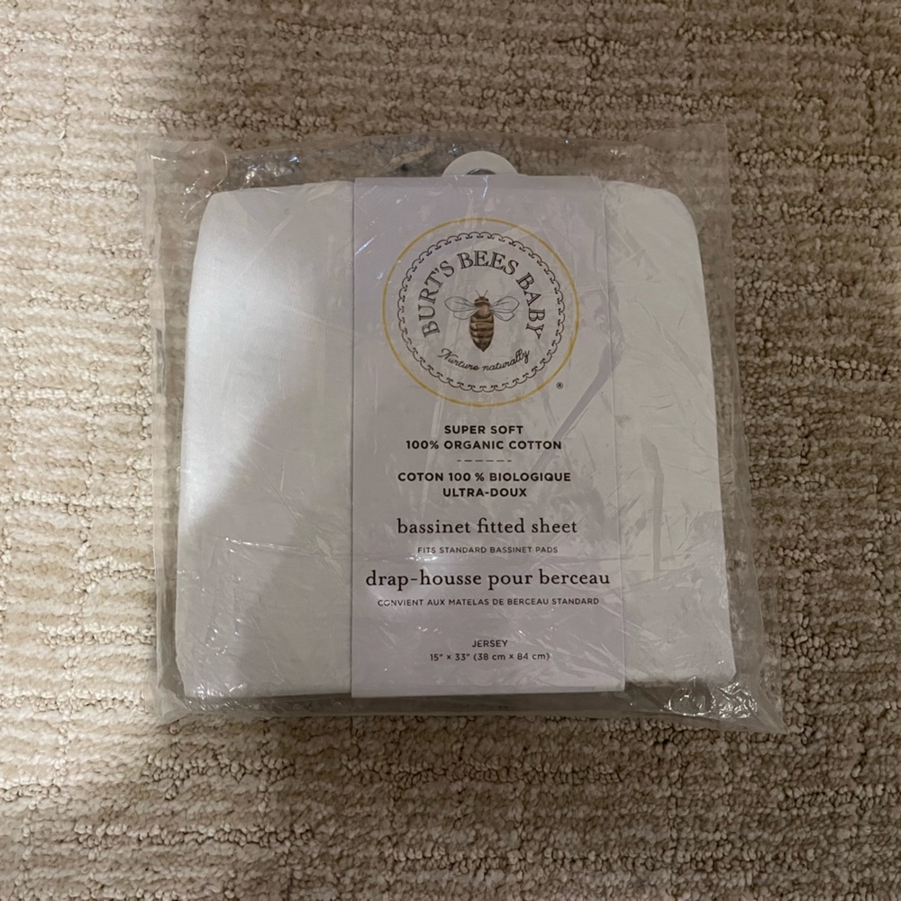 Burt's Bees Baby - Bassinet Sheet, Fitted